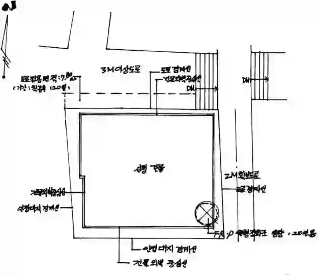 원서동 4-7 배치도 이미지